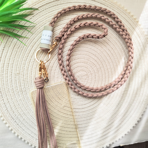 送料無料】パラコード スマホストラップ スマホショルダー ストラップ