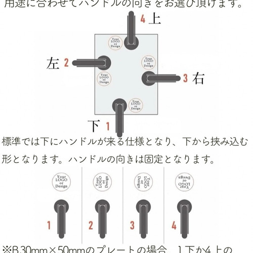 オリジナル エンボッサー♡エンボススタンプ ショップロゴ