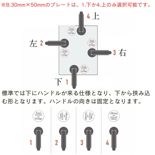 オリジナル エンボッサー♡エンボススタンプ ショップロゴ