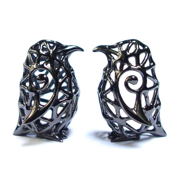 銀のペンギン・ペンダントSV925【PioParakee】silver penguin pendant 7枚目の画像