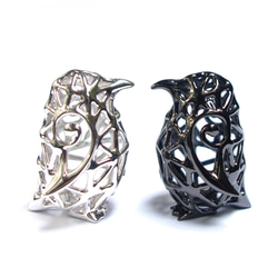 銀のペンギン・ペンダントSV925【PioParakee】silver penguin pendant 9枚目の画像