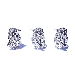 銀のペンギン・ペンダントSV925【PioParakee】silver penguin pendant 8枚目の画像