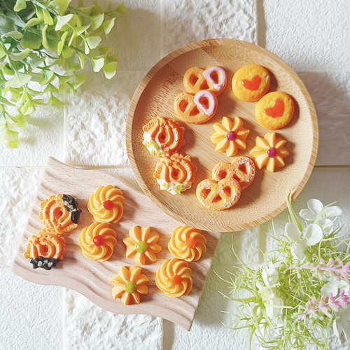 New!!☆ミニチュア☆クッキー トレイセット ☆インテリア 食品