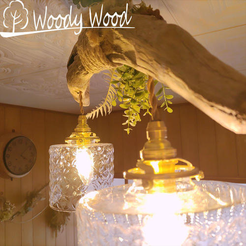 ハンドメイド 流木ライト 流木ペンダントライト12 シーリングライト・ペンダントライト