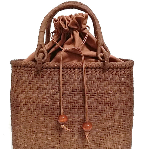 山葡萄バッグ高級極細網代 かごバッグ 山葡萄バッグ魅力 通販  