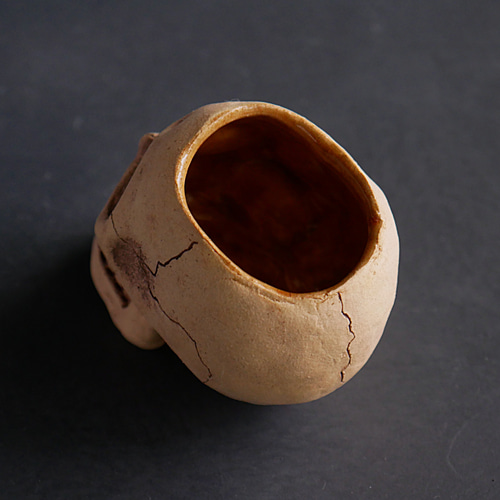 骷髏杯59.10.CM 酒杯・酒壺陶芸作家悦-etsu- 的作品17818457｜Creema