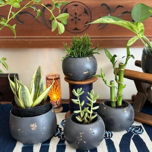 ジェスモナイト&キャンドル 優しさと愛を♡ピンク色ののジェスモナイトキャンドルホルダー