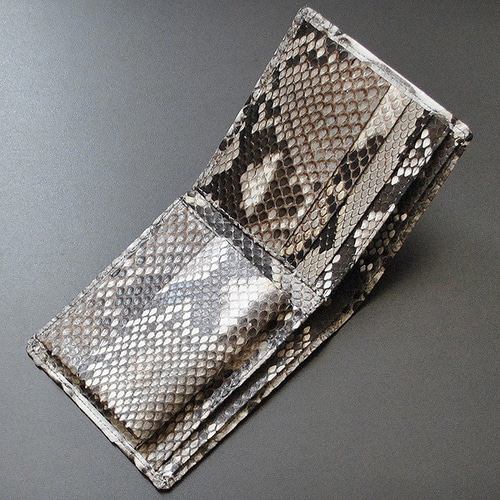 最高級！パイソン！錦蛇革！無双タイプ！バックカットモデル！日本製造