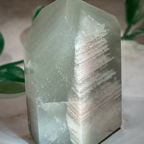 龍脈水晶✨】ファントム ガーデンクォーツ ポイント 原石 クリスタル