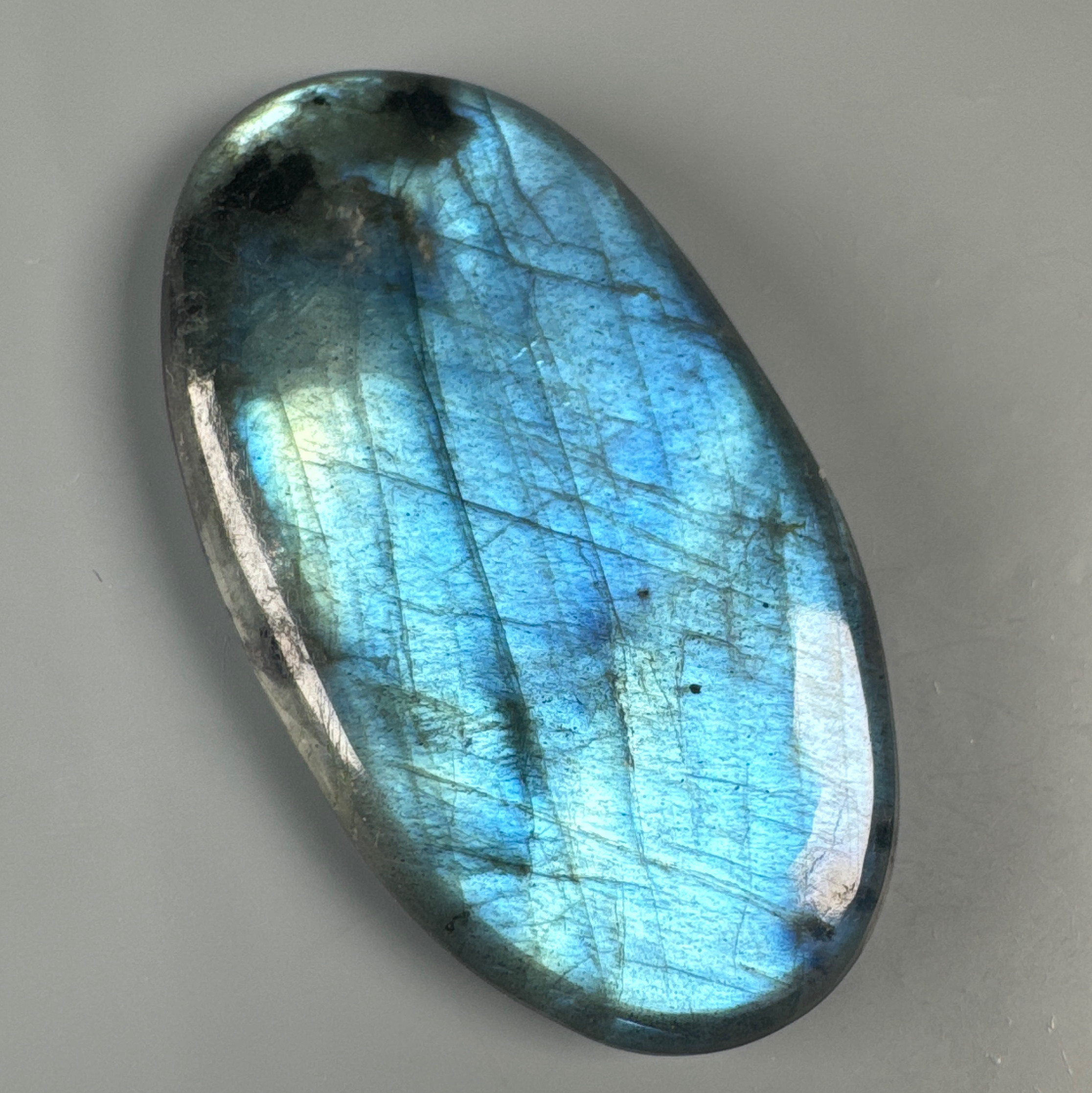 ブルーラブラドライト 4Aクラス 45.5ミリルース Tu95