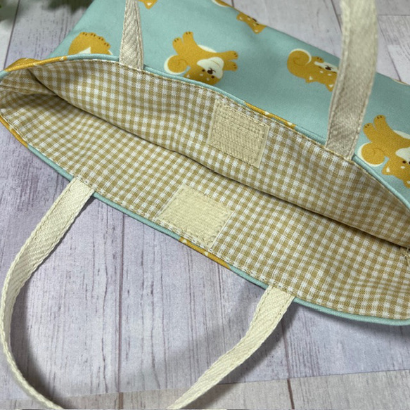 可愛い柴犬のミニミニ手提げ　送料込み 2枚目の画像