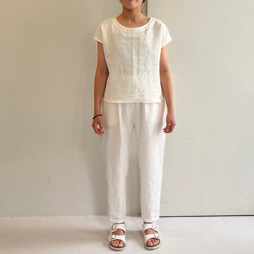 型紙】子供用テーパードパンツとトップスのセットアップ（140・150