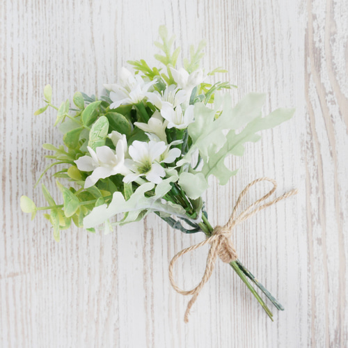 高級造花の花束　記念日　結婚祝い　インテリアミニブーケ　グリーン 高級造花の花束 記念日 結婚祝い インテリアミニブーケ グリーン