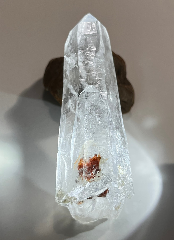 炎の精霊ঌ アンフィボールインクォーツ✨原石ポイントクリスタル水晶