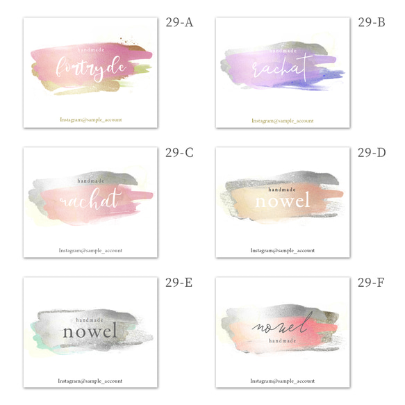 名刺半分サイズ＃29／名入れ無料【ハーフ100台紙分～】☆個性的な  