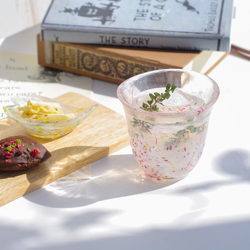 江戸硝子うきよ ペアタンブラー お花見 ST10228 グラス Tomi Glass