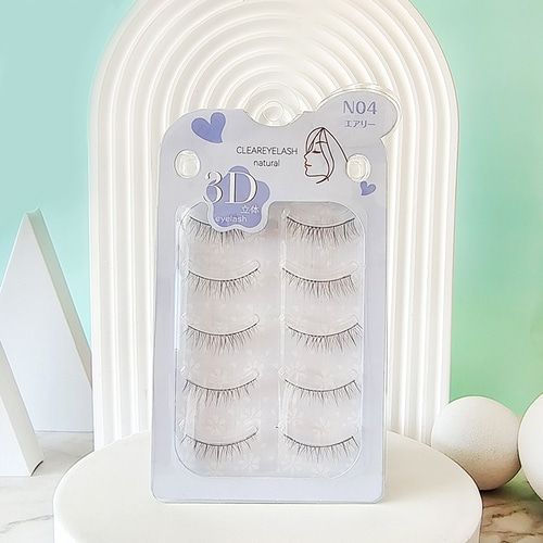 CLEAREYELASH natural つけまつげ ナチュラル 3D立体 マツエク製法 5