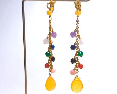 Maronさん専用♡天然石とshellピアス イヤリング f57a3b8c5643ecb6658f3982710a59