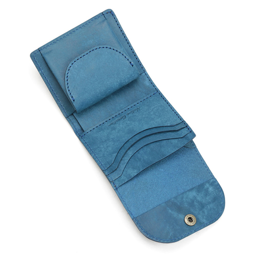 イタリアンレザー】本革コンパクト財布 ミニ 小さい 日本製 二つ折り