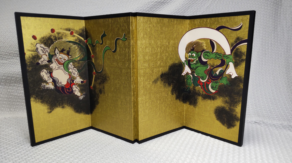 『風神雷神』　四曲一隻 