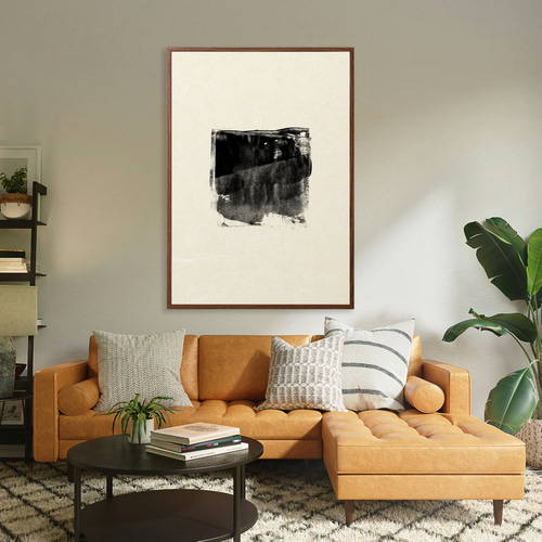 ジャパンディポスター【 sumi 】3種類 墨 抽象画ポスターで模様替え 和