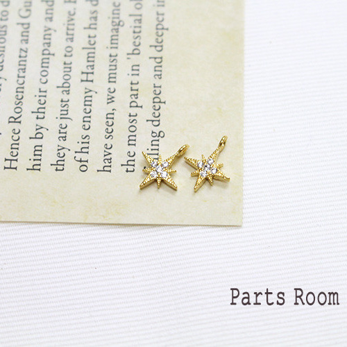 アンティーク　ゴールド　チャーム アンティーク ゴールド チャーム 2個入】プチポラリスチャーム