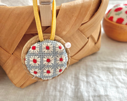 針を刺さない ピンクッション 針山 ( 針置き / ニードルレスト