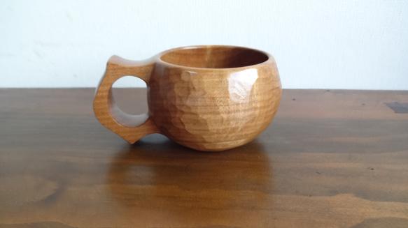 真桜の木の一木彫りコーヒーカップ.  D1265780756(9750円)