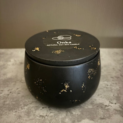 ジェスモナイト容器と100％天然精油&ソイワックスキャンドル Jesmonite