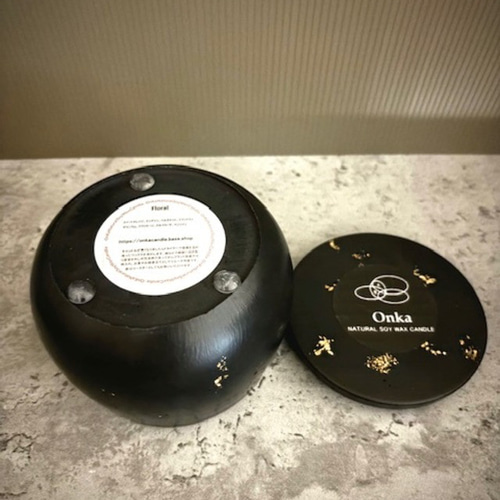 ジェスモナイト&キャンドル 優しさと愛を♡ピンク色ののジェスモナイトキャンドルホルダー