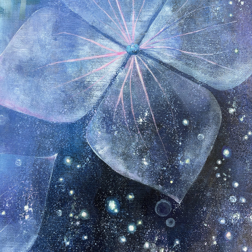 アクリル画　インテリア　アート 光の中で育てよう-a 【原画/木製パネルM10/アクリル画】インテリア