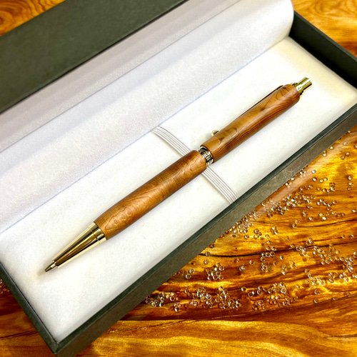 樹齢1000年以上・屋久杉シャーペン 長寿を祈る贈り物に CNZ0015 木材