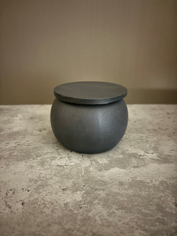 ジェスモナイト容器の100％天然精油＆ソイワックスキャンドル