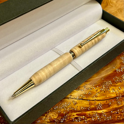 2WAY万年筆】 リグナムバイタの万年筆・ボールペン 「謙虚・世界一重い