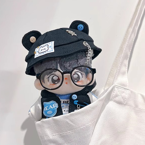 10cm着せ替えぬいぐるみ服 パルクール熊セット 眼鏡と靴付き可能 10cm着せ替えぬいぐるみ服 パルクール熊セット 眼鏡と靴付き可能