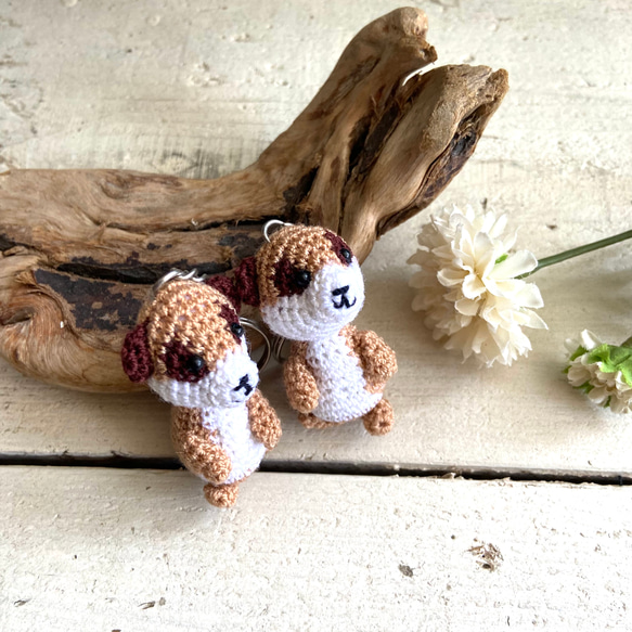 あみぐるみ　ネコ　キーホルダー(小)　7点セット あみぐるみ ネコ キーホルダー(小) 7点セット