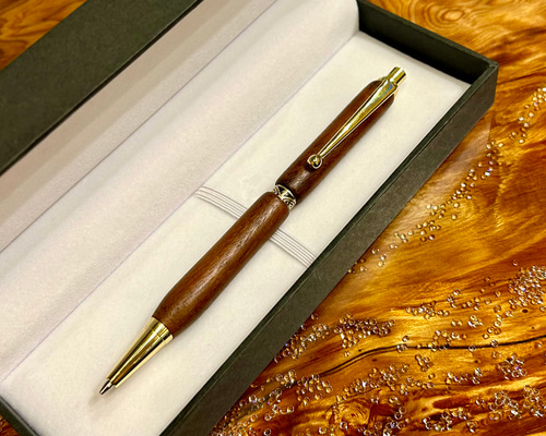 HBK手工房 花梨紅白 シャーペン 0.3mm