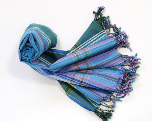 ケニア／キコイ】素材の旅2025 ソフトキコイ（ アフリカ布 ）ショール