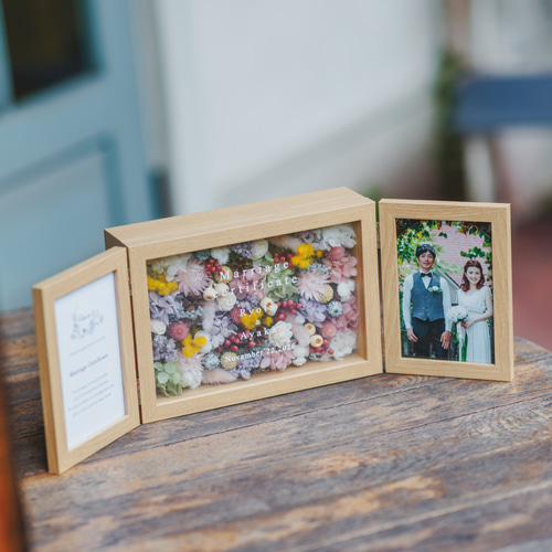ゲスト参加型結婚証明書 (60~70名用) フラワーガーデン ドライ ゲスト参加型結婚証明書 (60~70名用) フラワーガーデン ドライ