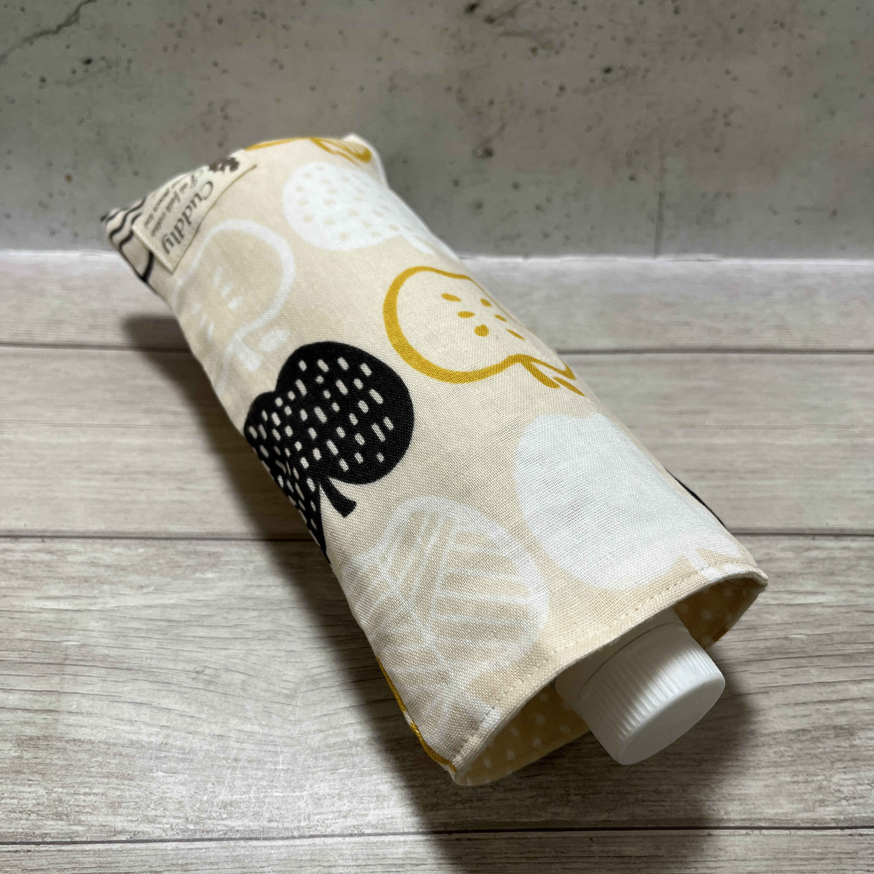 ペットボトルも入る8重ガーゼハンカチ　スター 8重ガーゼハンカチ ペットボトルカバー ペットボトルケース