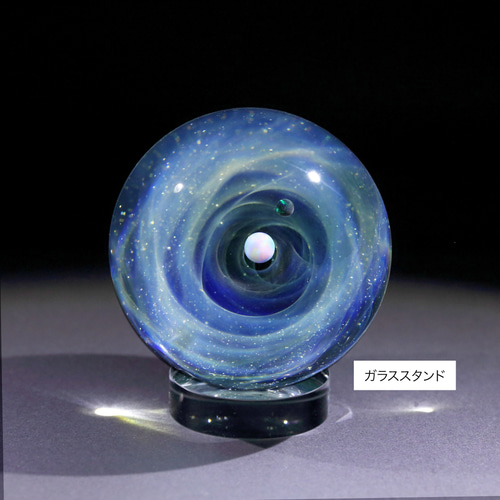 53mm 宇宙ガラスマーブル - オブジェ no.M179 立体・オブジェ Star