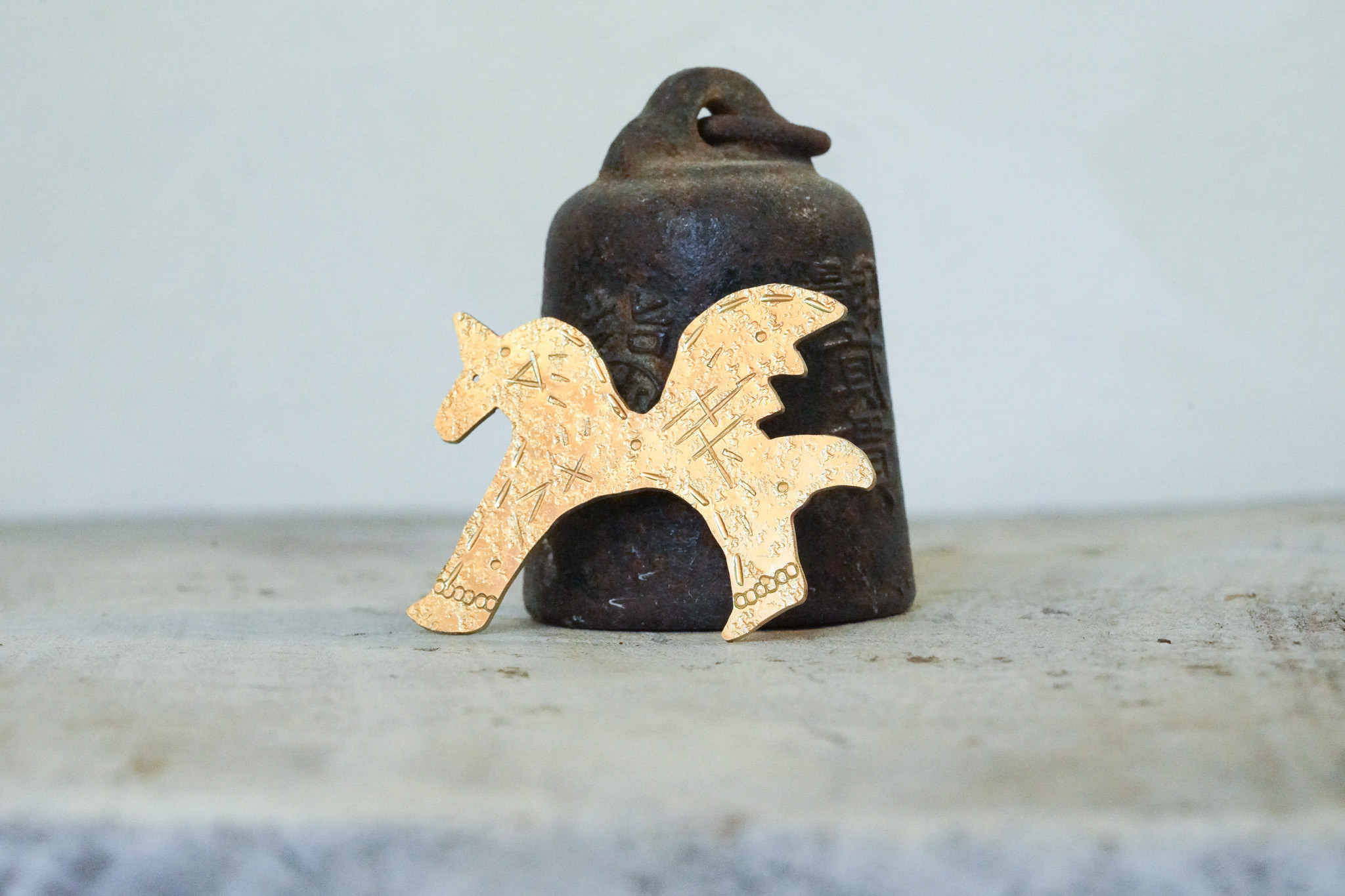 ペガサスのブローチ