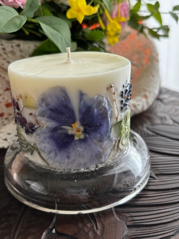 100%ナチュラル ボタニカルソイキャンドル Botanical**Relax** -B