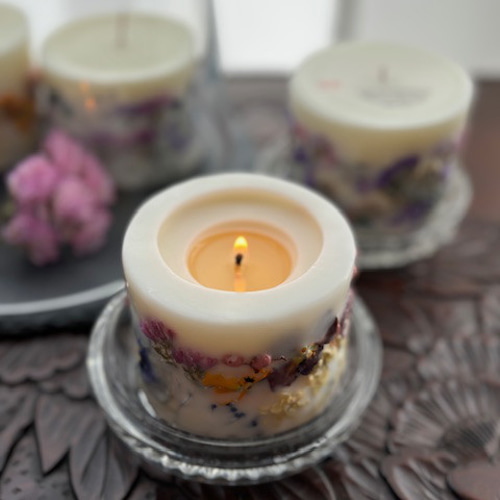 100%ナチュラル ボタニカルソイキャンドル Botanical**Relax** -B