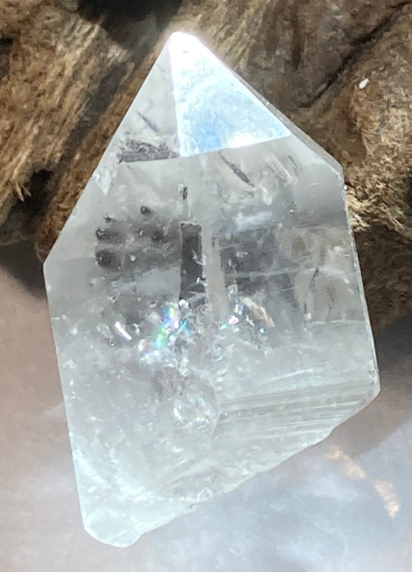 レコードキーパー✨ 虹入り ブラジル・ミナスジェライス州 水晶 