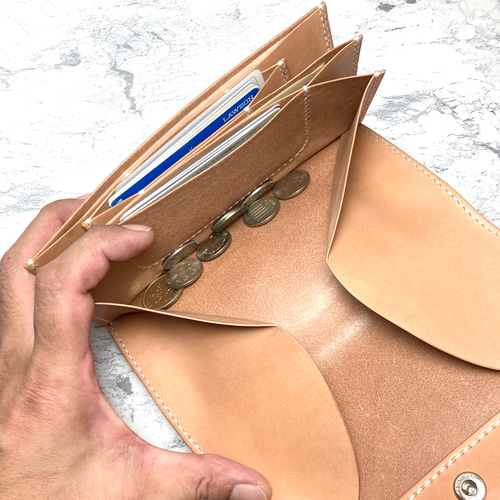 丁寧な暮らしを彩る本革の長財布｜栃木レザー ロングウォレット