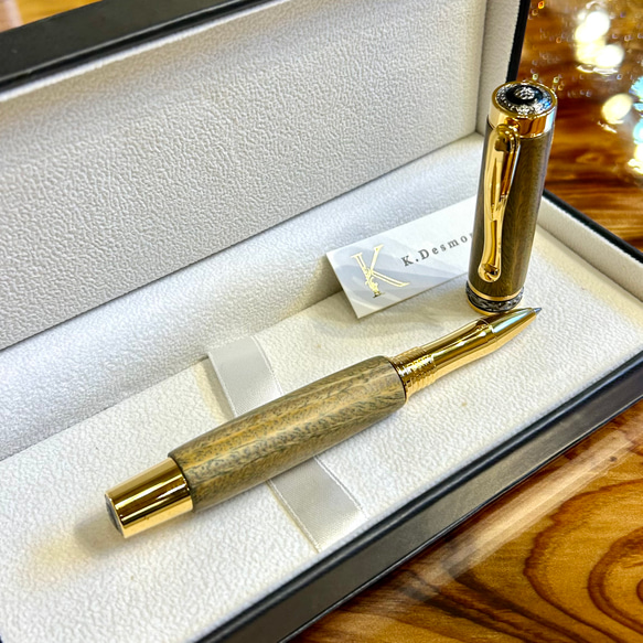 【モナーク・生命の樹・世界一重い木】リグナムバイタのボールペン　CN1051 生命の樹 世界一重い木 #昇進