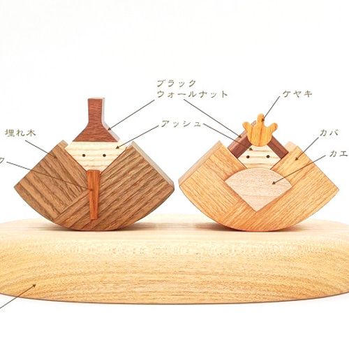 森林工芸館】お雛さま お雛様 雛人形 雛祭り コンパクト その他