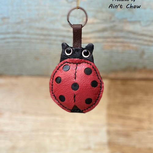 レザーショップが作る昆虫シリーズ～ テントウムシのレザー