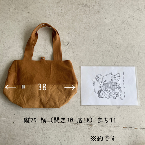 丸っこい帆布トート トートバッグ maruyu 通販 17824456｜Creema
